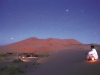 Noche estrellada en el desierto. Marruecos